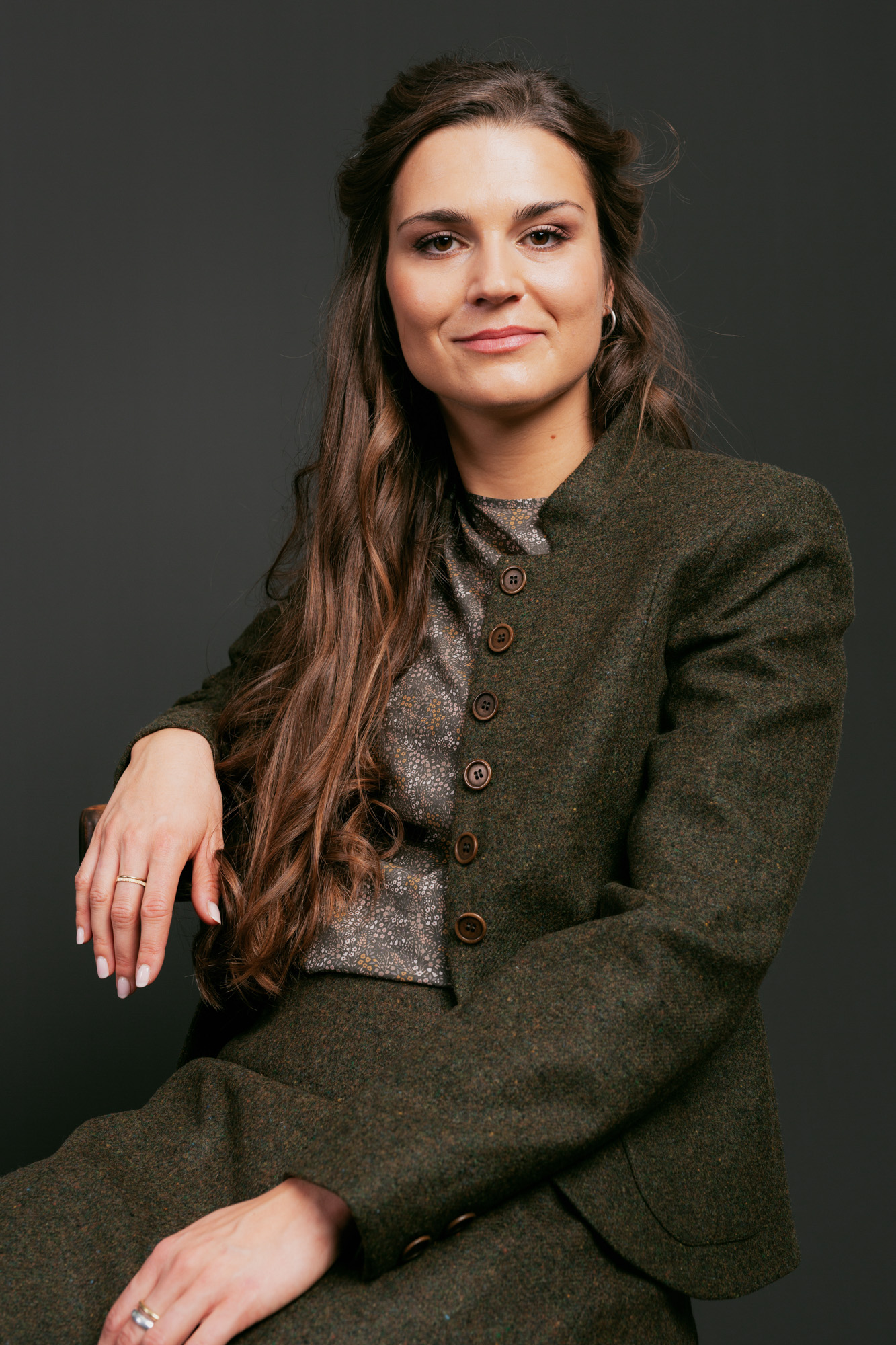 Trachtenjacke-Damen-Schurwolle-gruen-Kofel