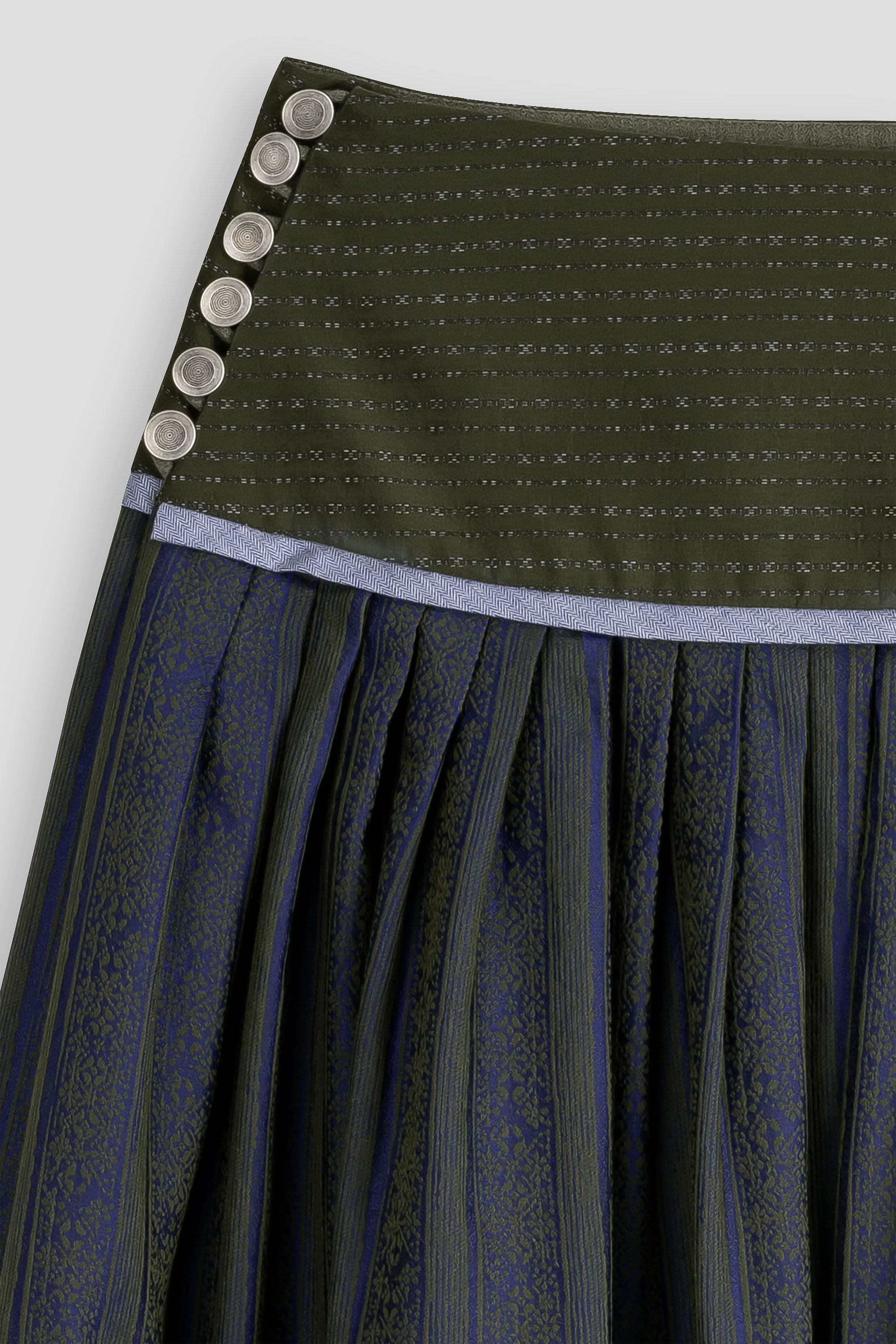 Trachtenrock-festlich-elegant-blau-oliv-Soascheenadog