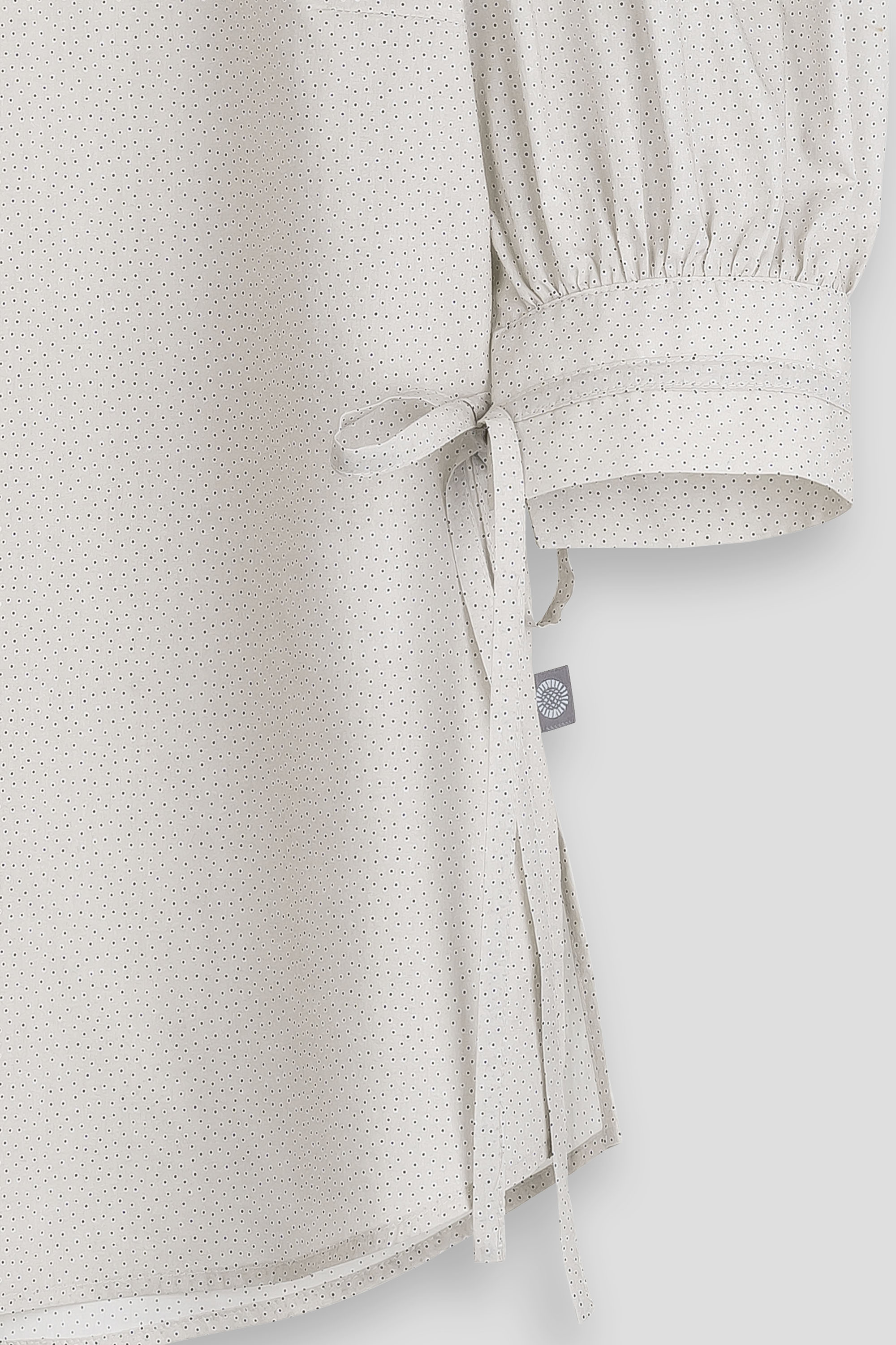 Bluse-Damen-Muster-beige-Tula