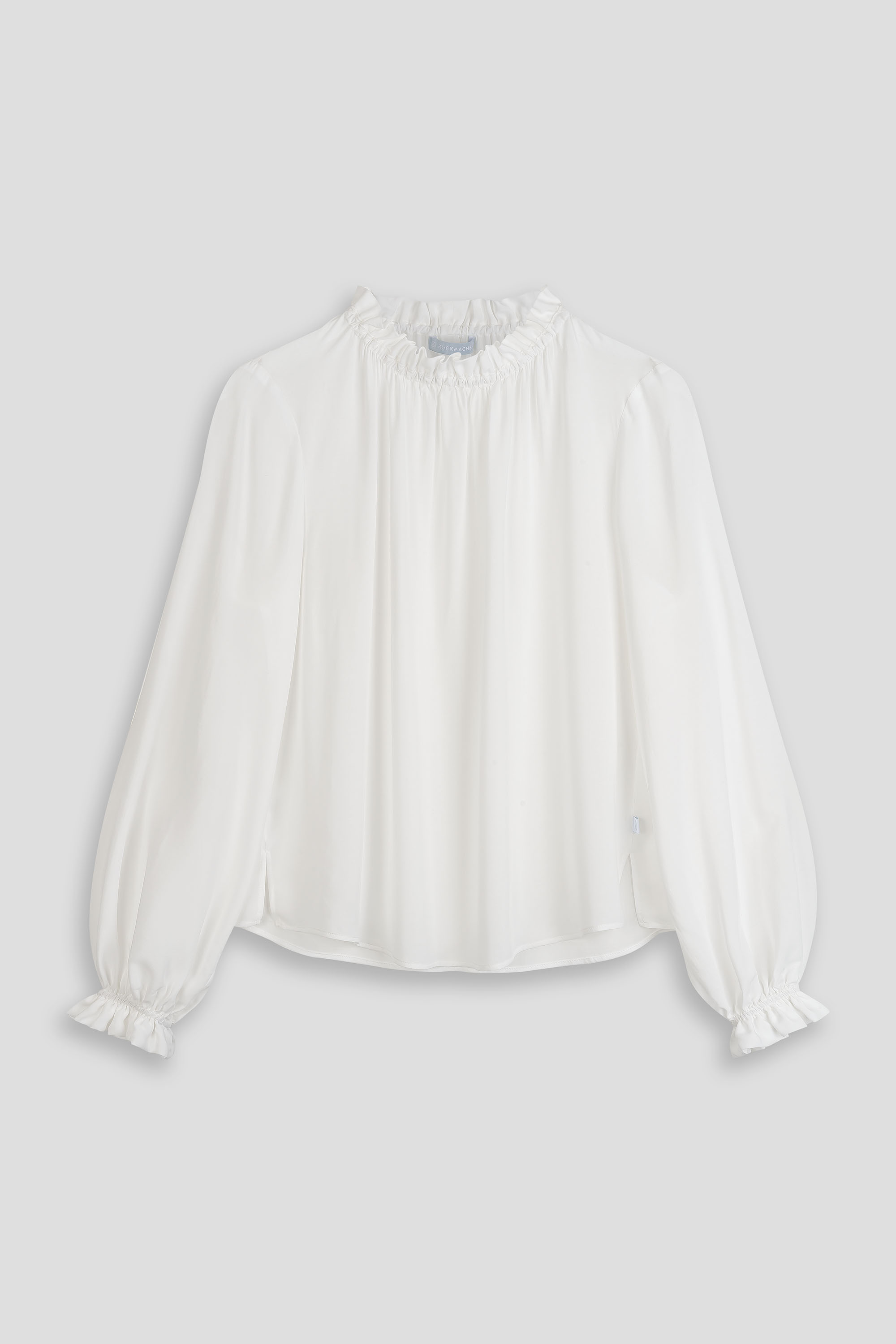 Bluse-Damen-Rueschen-weiss-Emma