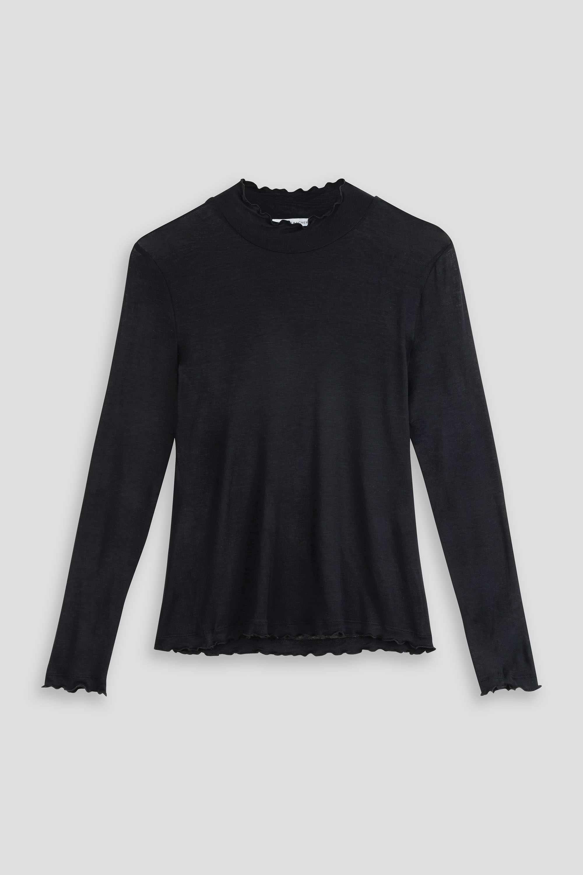 Shirt-Damen-Kaschmir-Feinstrick-schwarz-Michaela