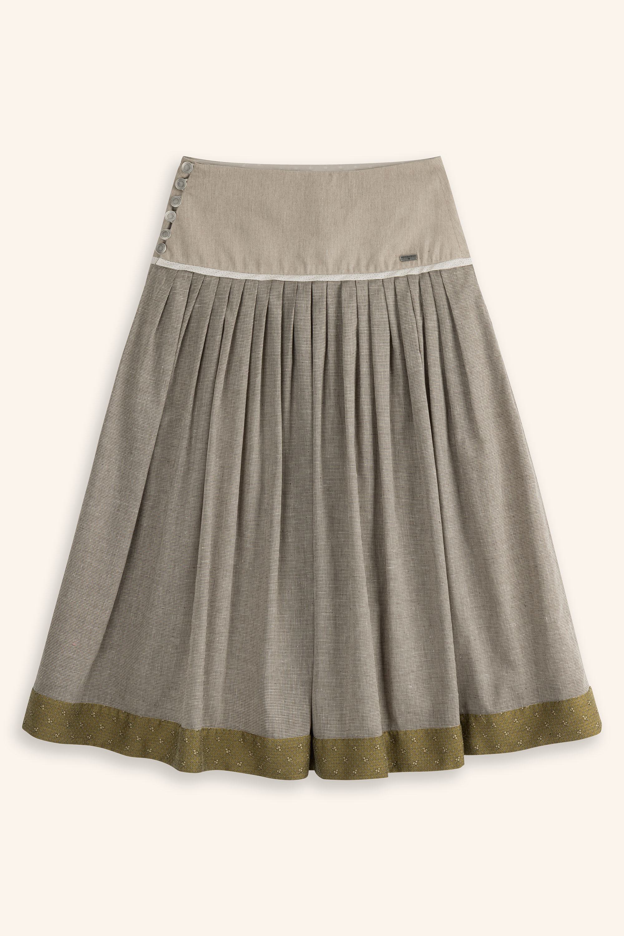 Trachtenrock-sandbeige-Sandstoa