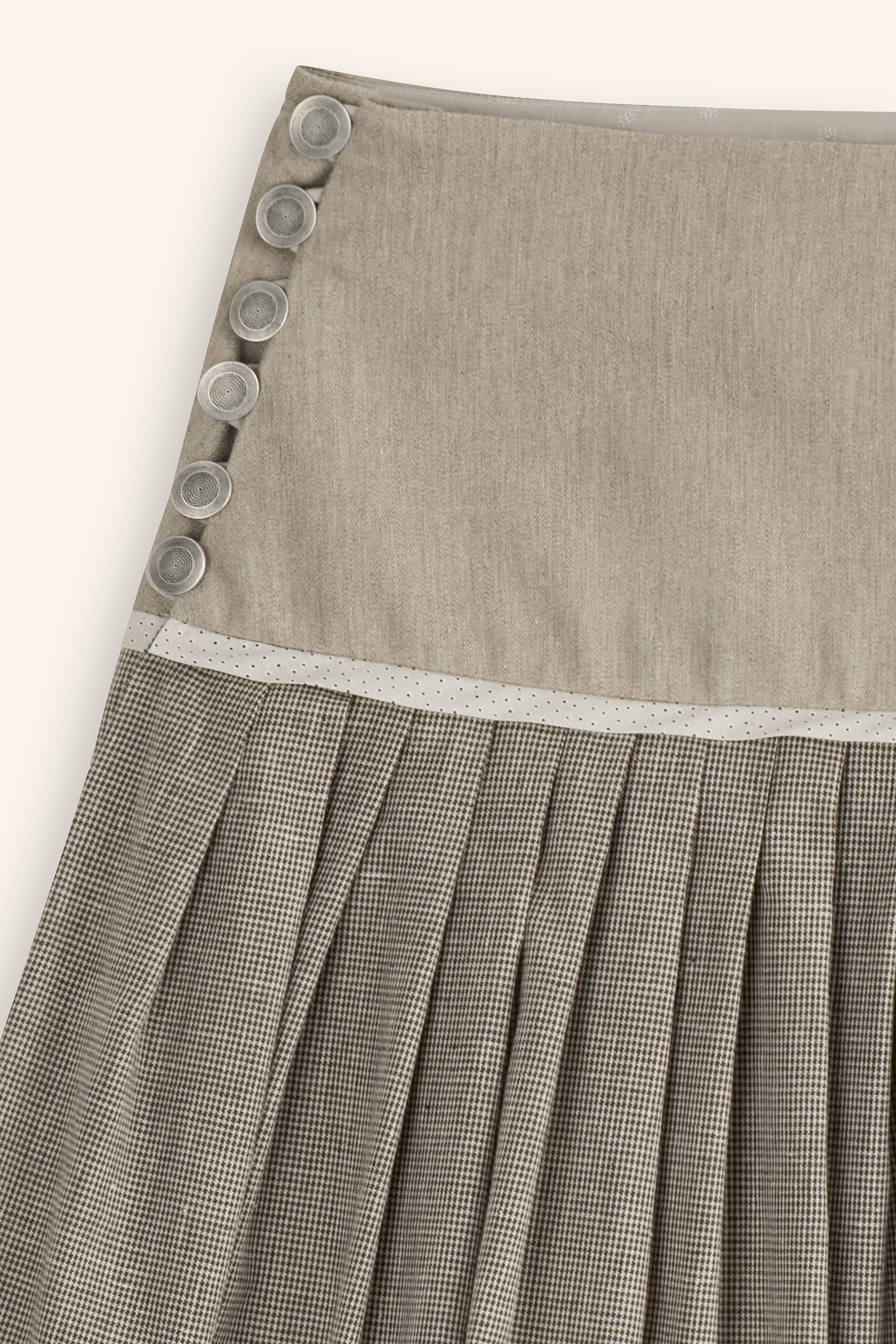 Trachtenrock-sandbeige-Sandstoa