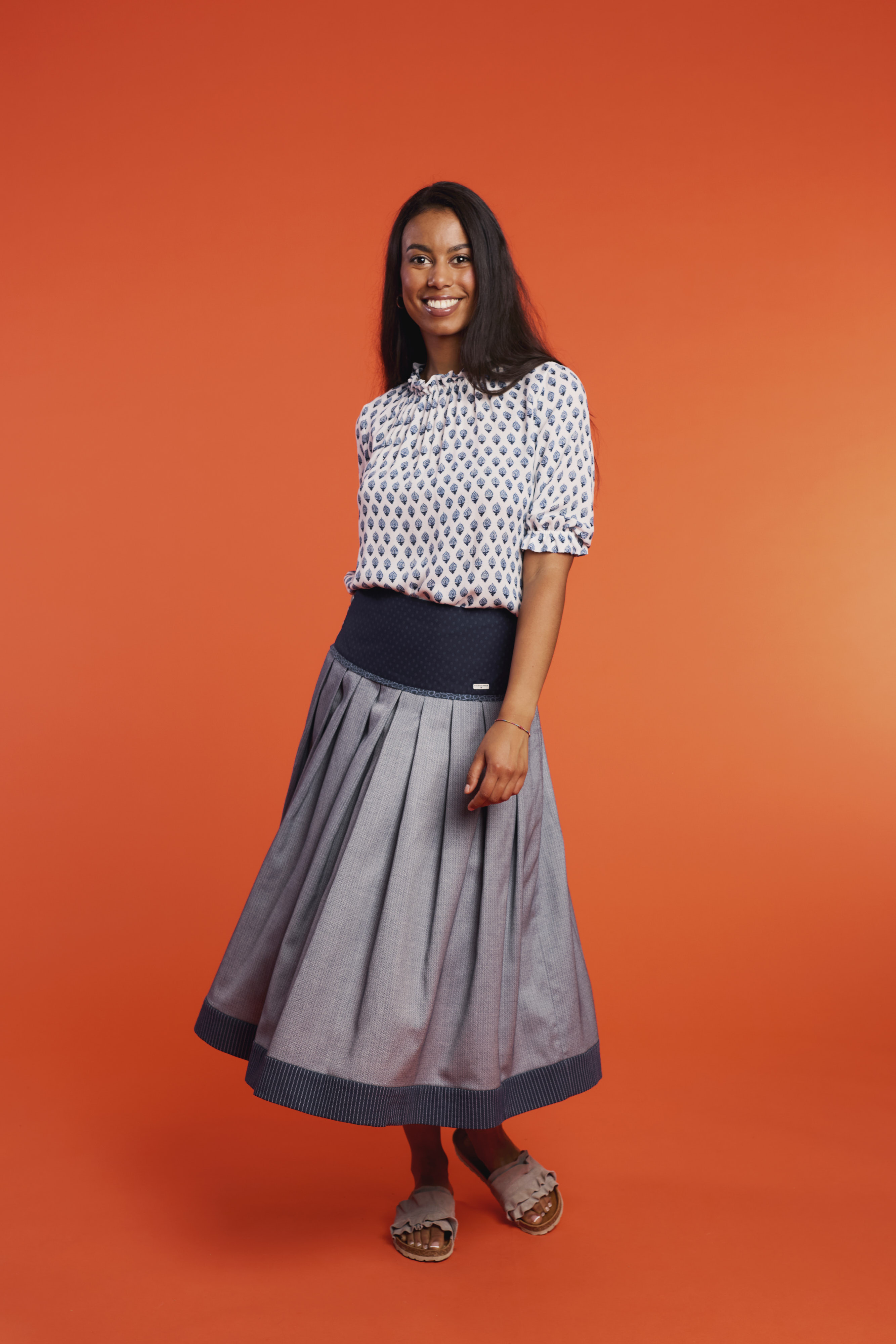 Trachtenrock-marineblau-Diafseedaucha