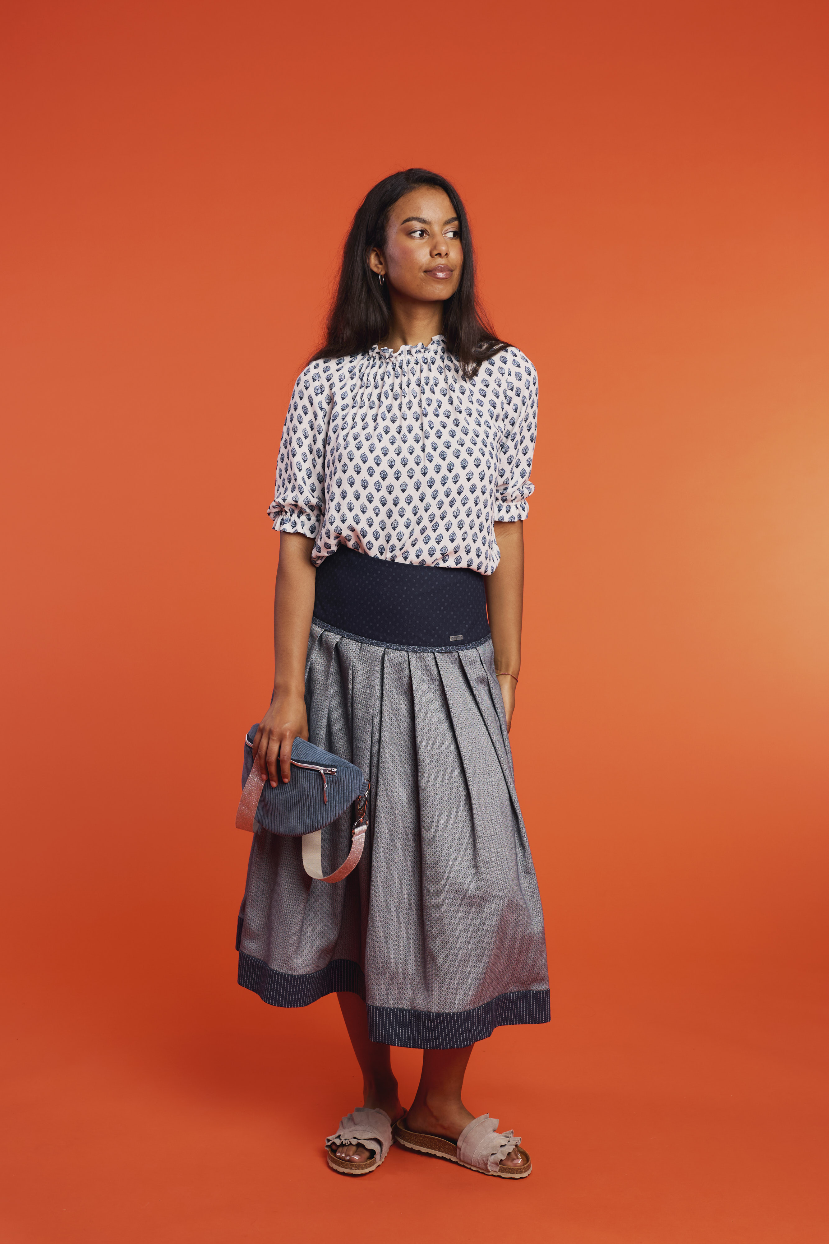 Trachtenrock-marineblau-Diafseedaucha