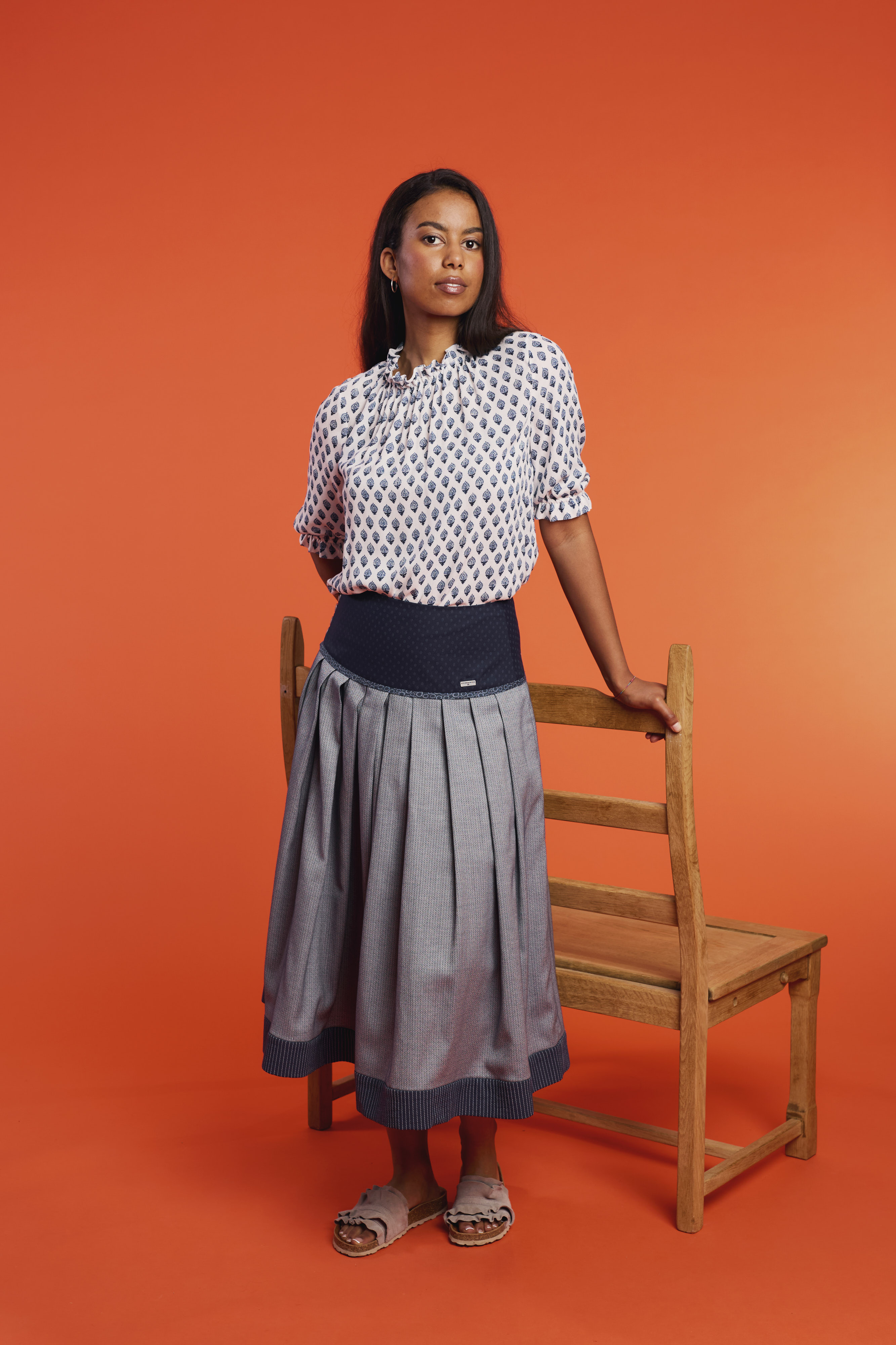 Trachtenrock-marineblau-Diafseedaucha