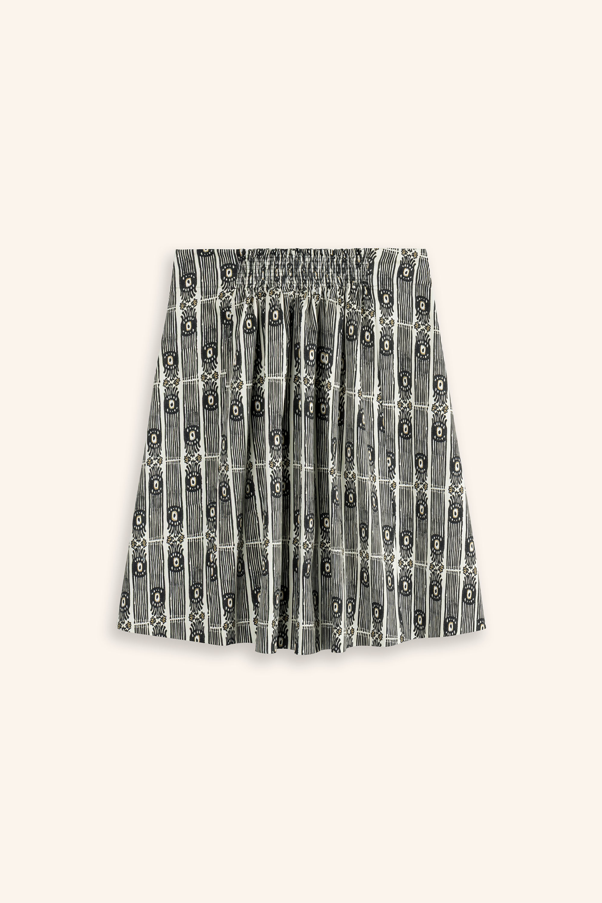 Trachtenrock-Muster-schwarz-Riedsee