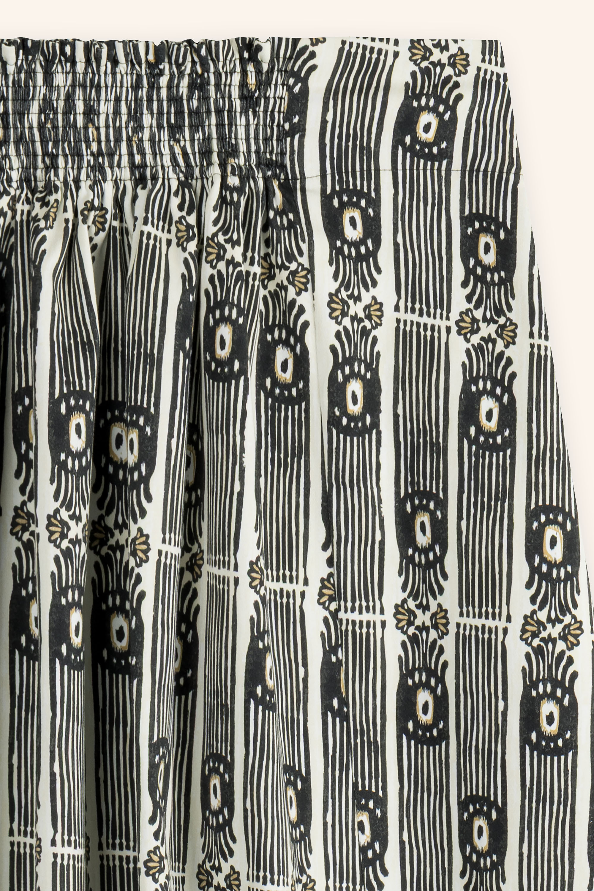 Trachtenrock-Muster-schwarz-Riedsee