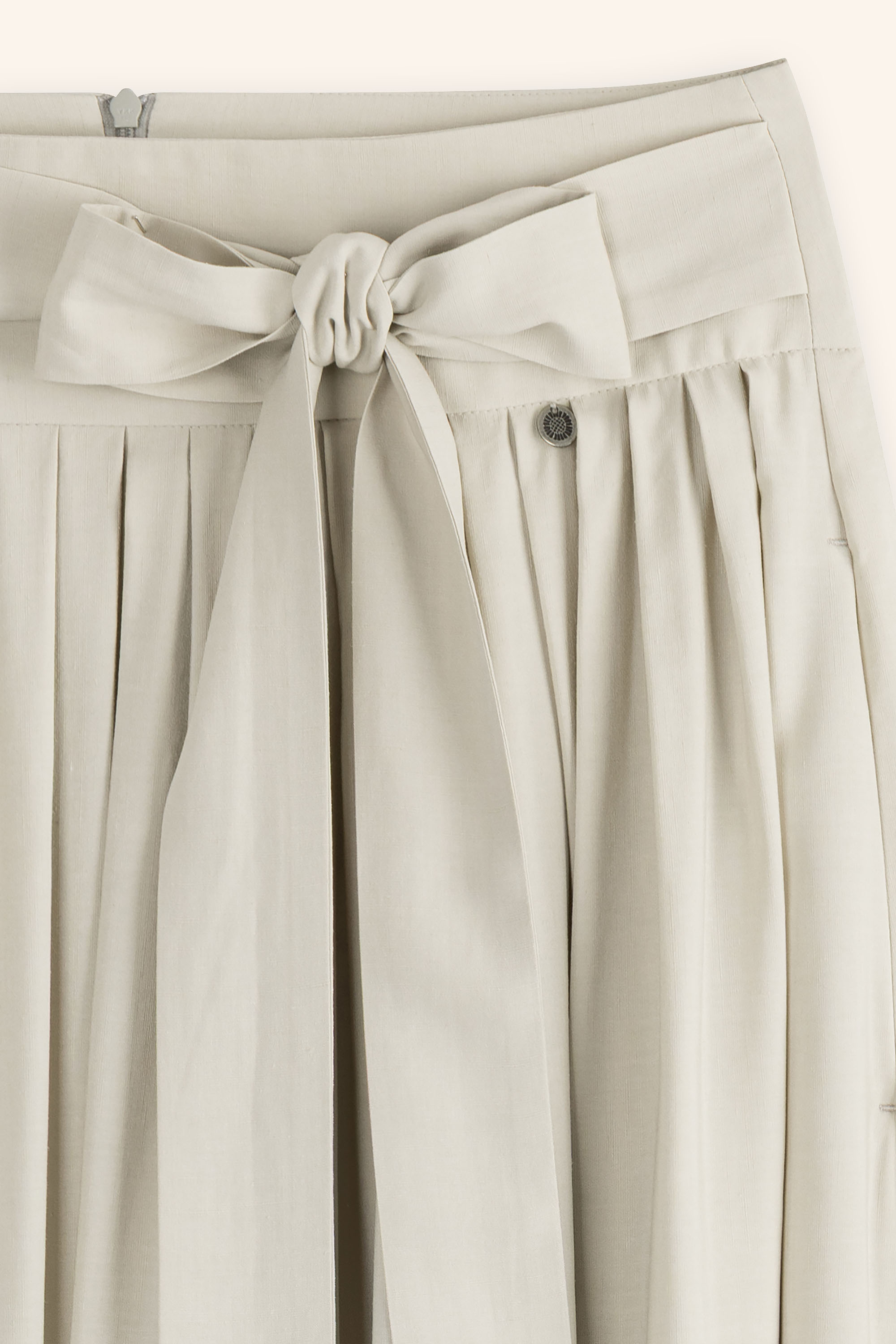 Trachtenrock-Leinen-beigegrau-Kirchsee