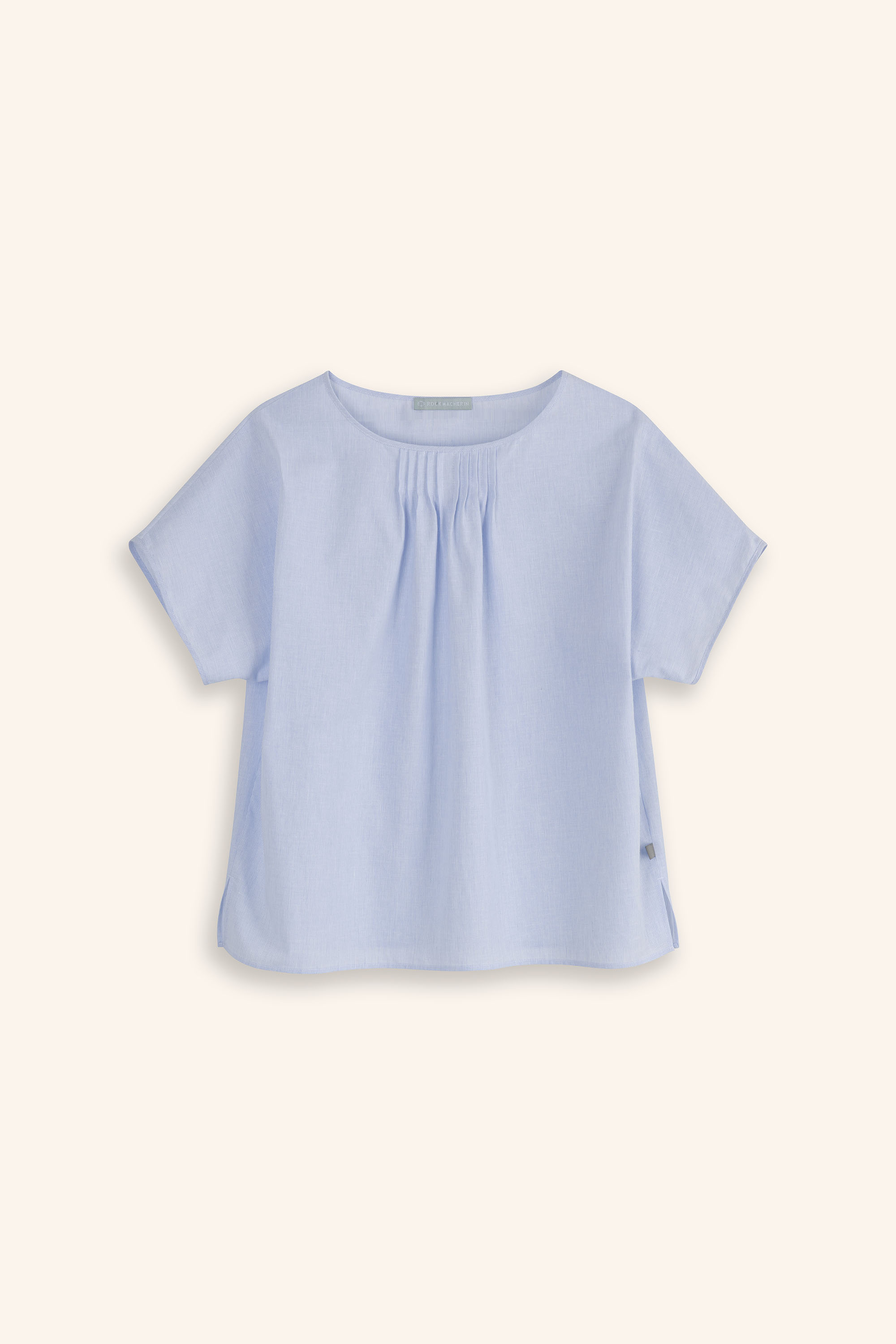 Bluse-Streifen-hellblau-Olga