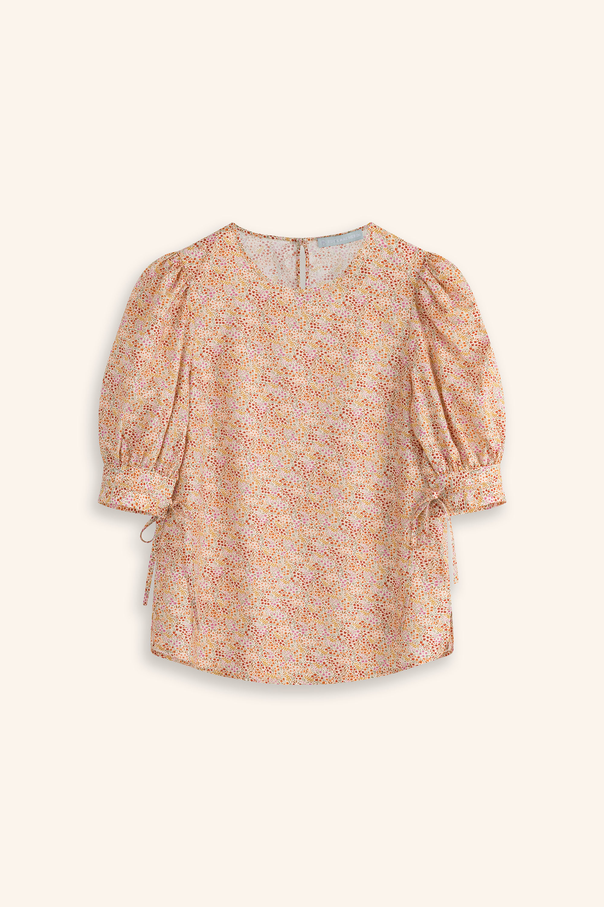 Bluse-Damen-Muster-rosarot-Tula