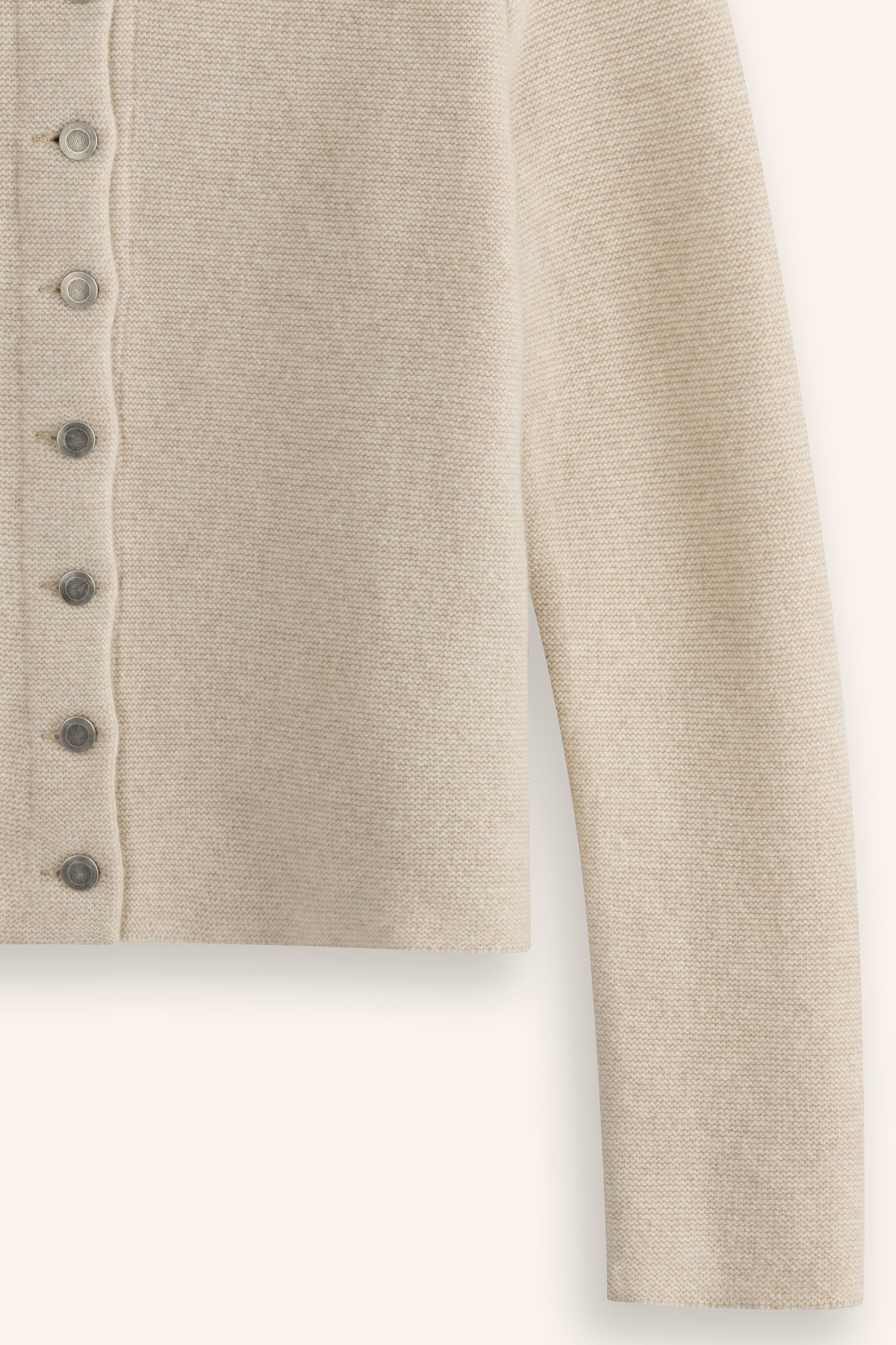 Trachtenjacke-Schurwollstrick-sandbeige-Florentine