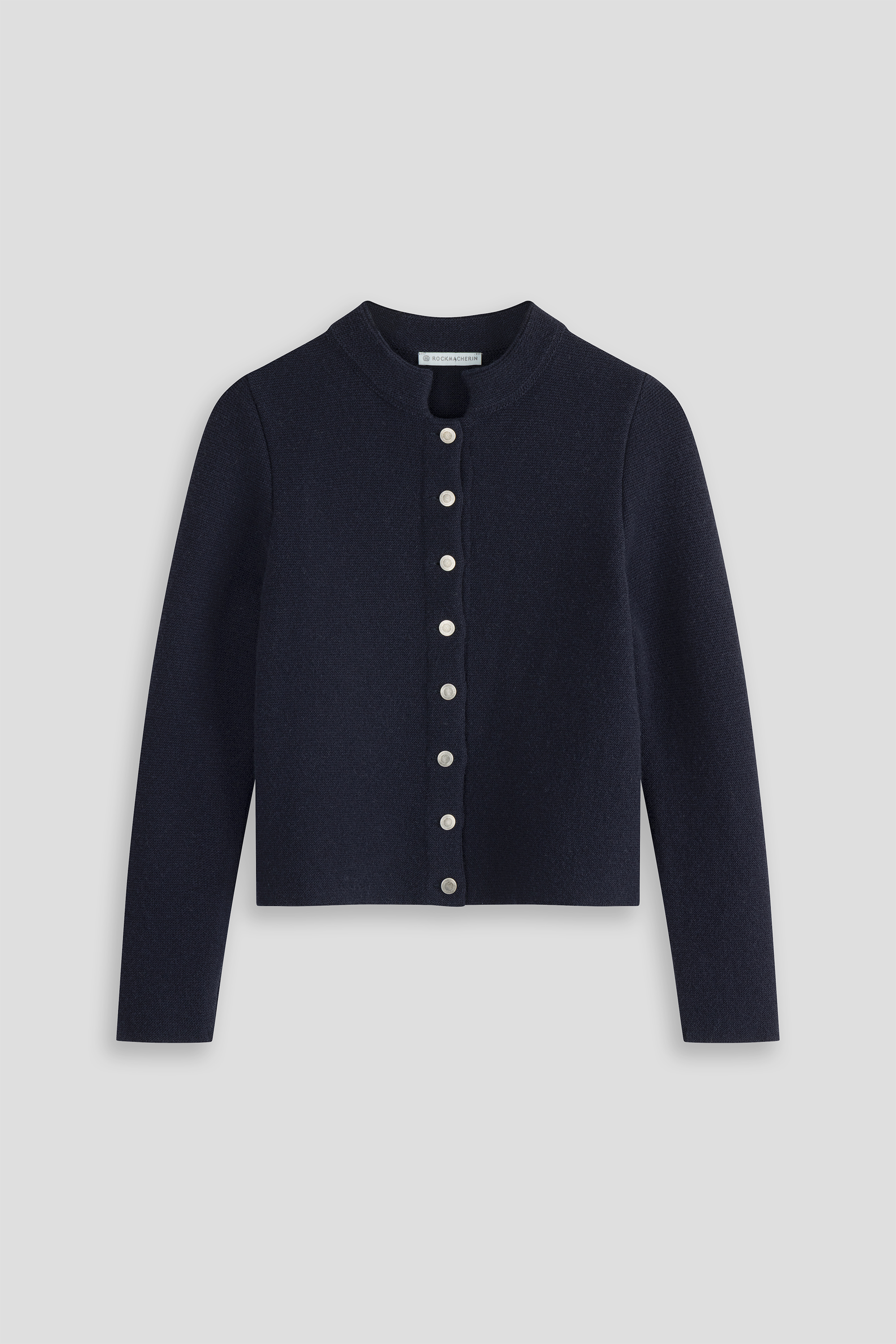 Trachtenjacke-Schurwollstrick-marineblau-Florentine