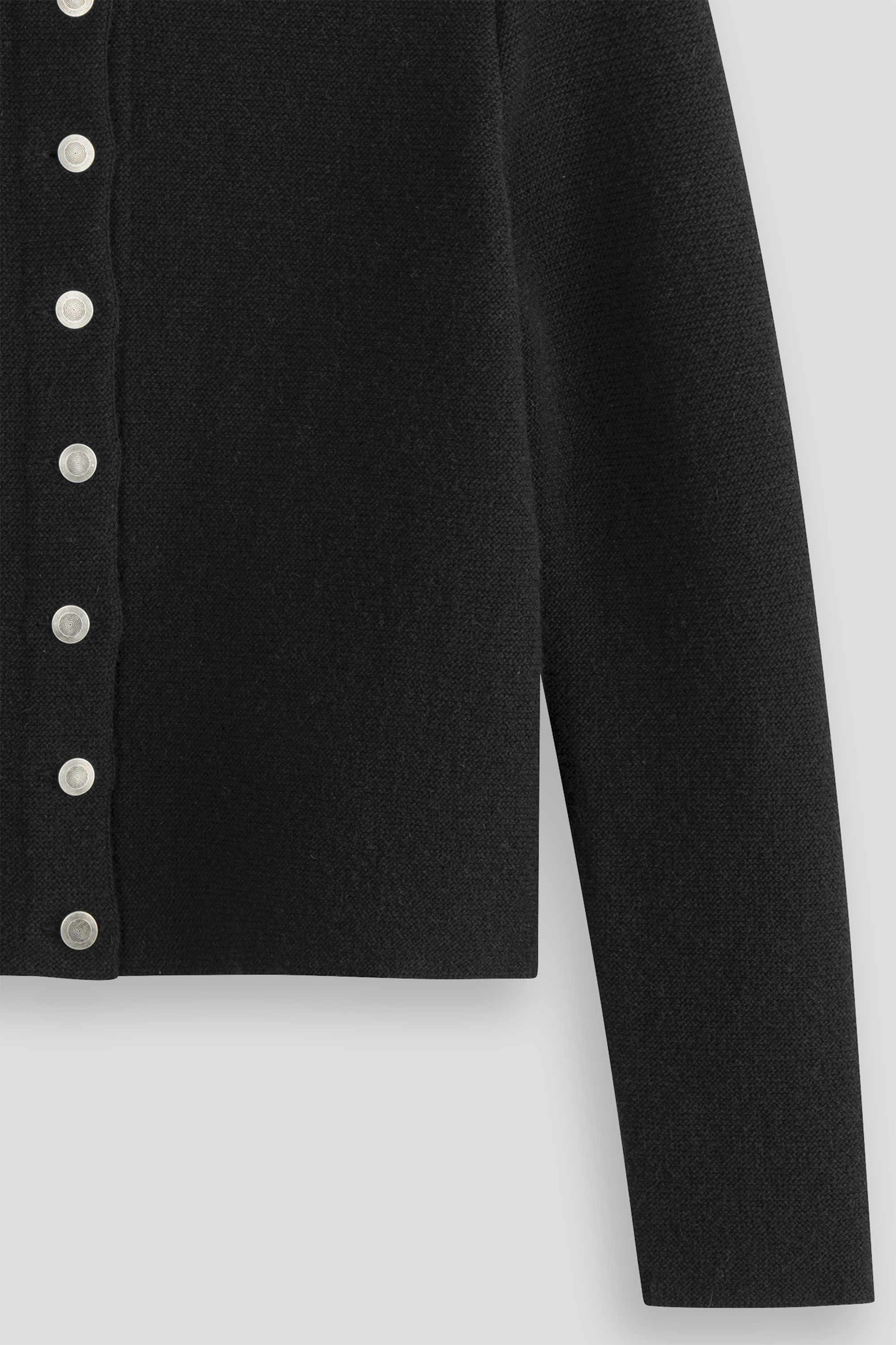 Trachtenjacke-Schurwollstrick-schwarz-Florentine