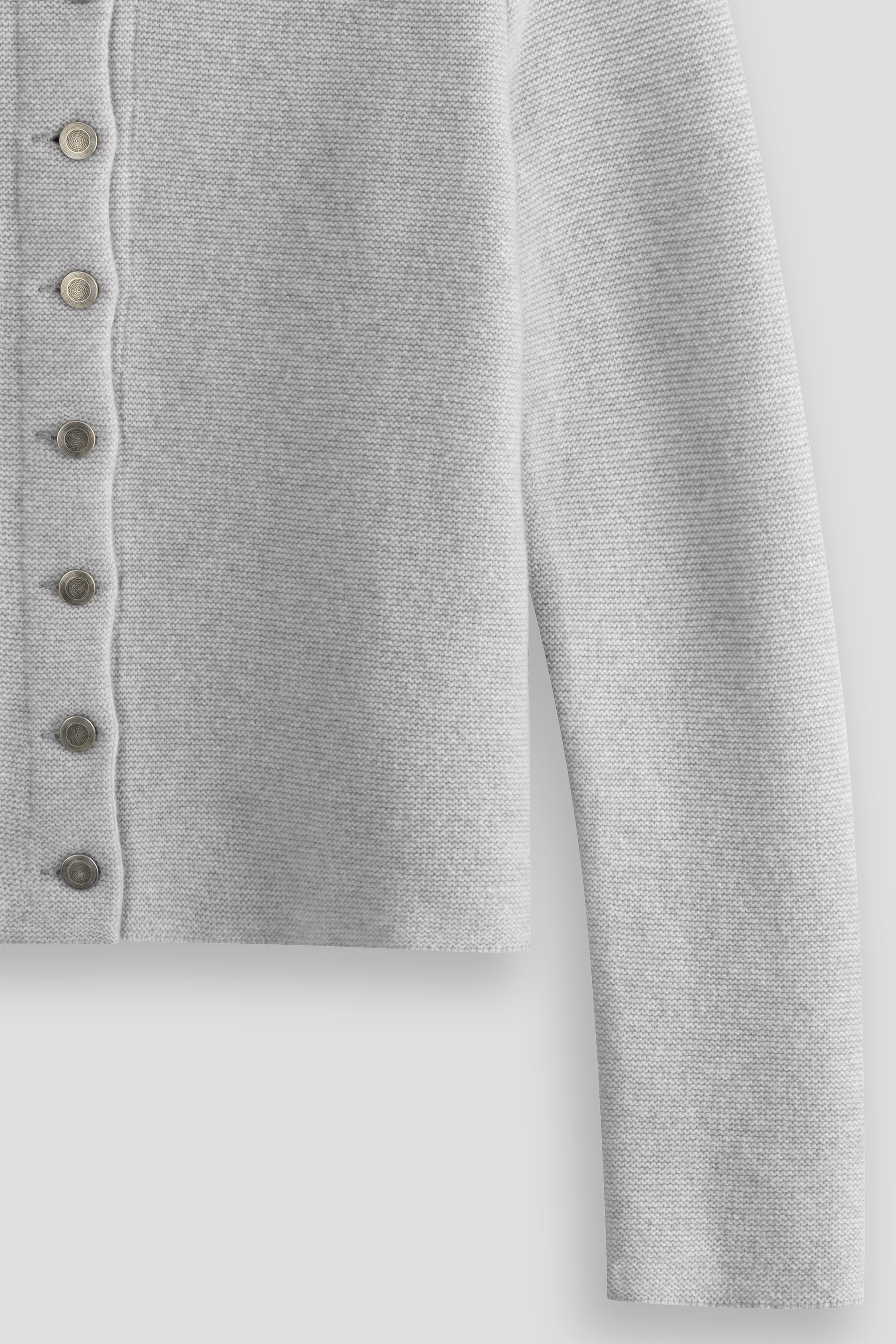 Trachtenjacke-Schurwollstrick-grau-Florentine