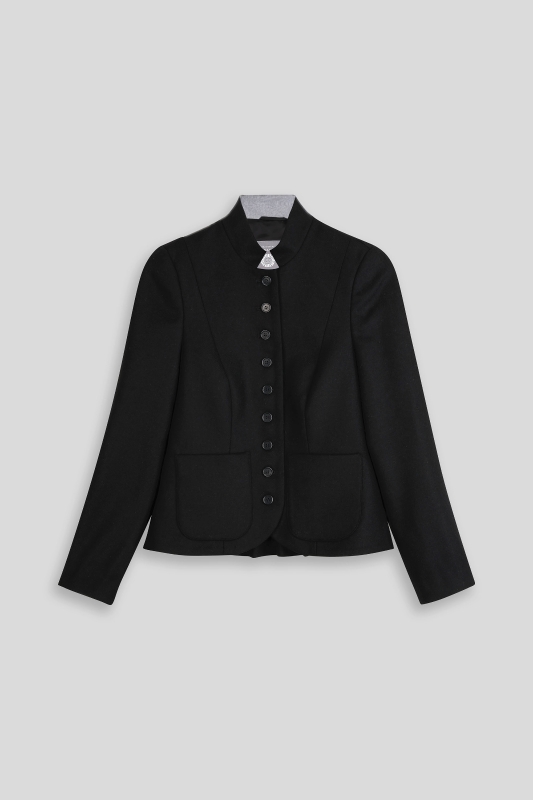 Trachtenjacke-Damen-Schurwolle-schwarz-Kofel