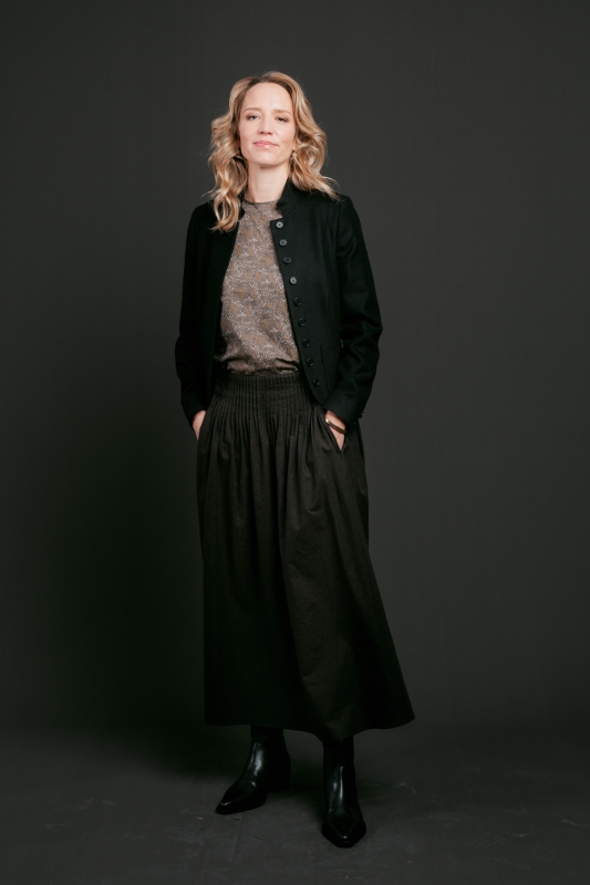 Trachtenjacke-Damen-Schurwolle-schwarz-Kofel