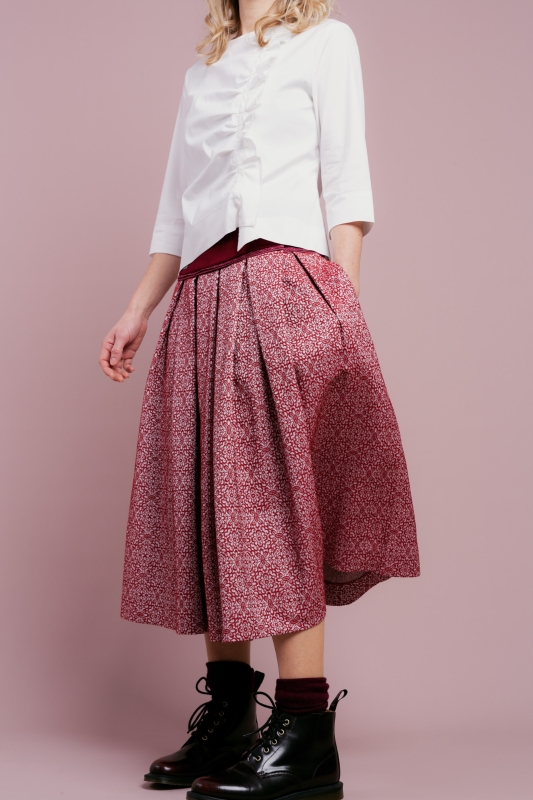 Bluse-Damen-Rueschen-weiss-Lara
