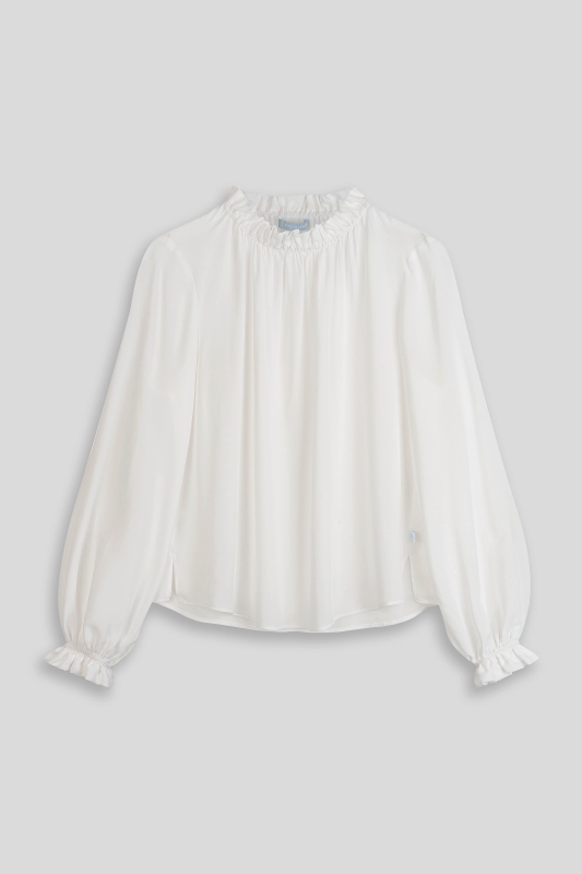 Bluse-Damen-Rueschen-weiss-Emma