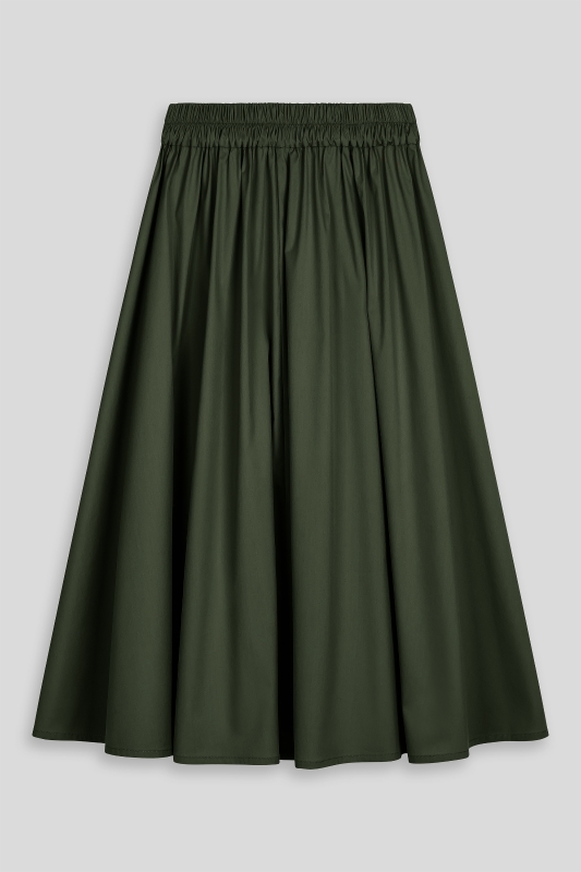 -Traditional-skirt-long-dark-green-Windach