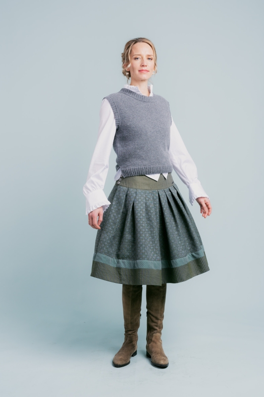 Trachten-Strick-Pullunder-grau-Marlene