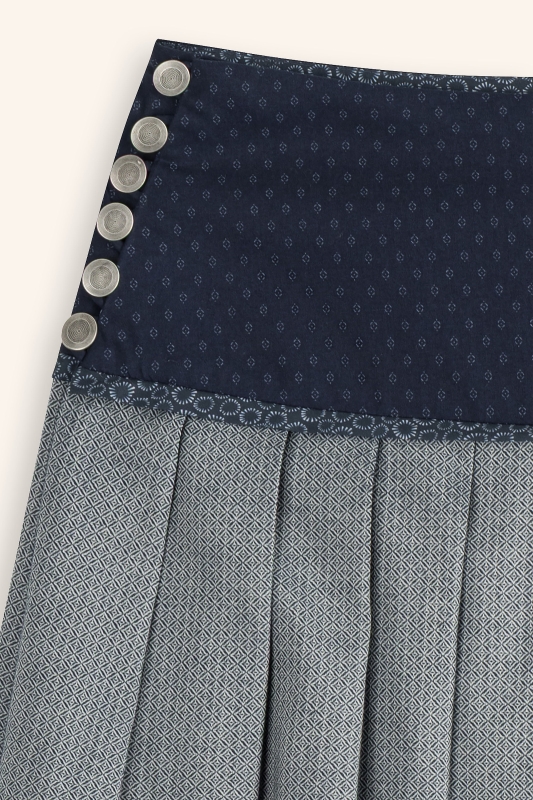 Trachtenrock-marineblau-Diafseedaucha