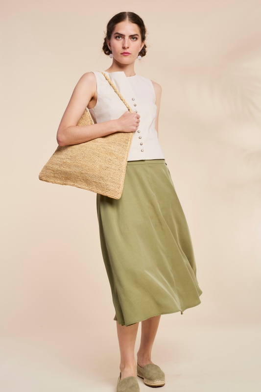 Midi-Rock-olivgruen-Eibsee