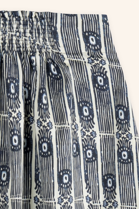 Trachtenrock-Muster-blau-Riedsee