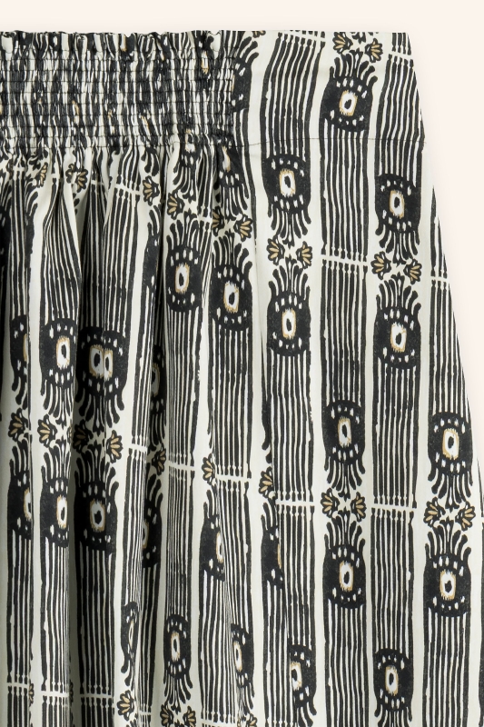 Trachtenrock-Muster-schwarz-Riedsee