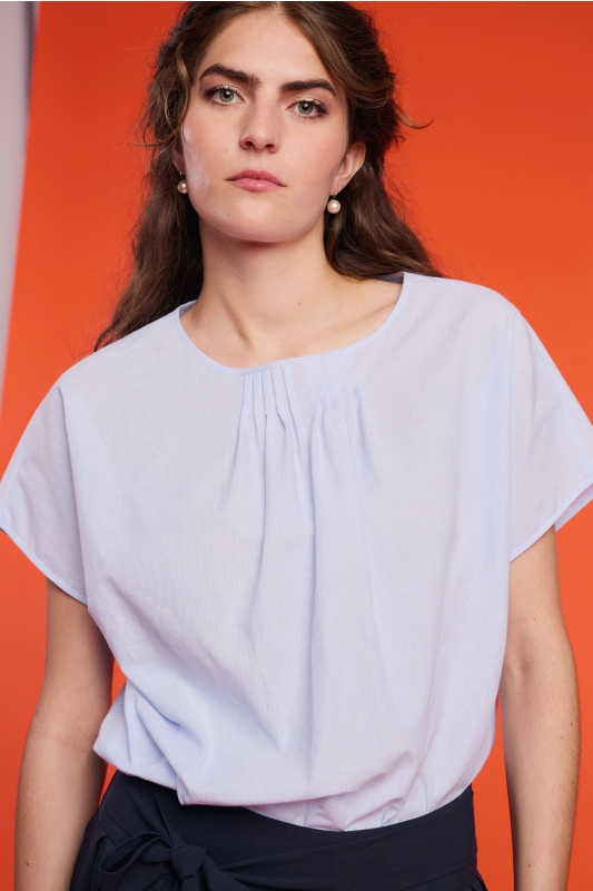 Bluse-Streifen-hellblau-Olga