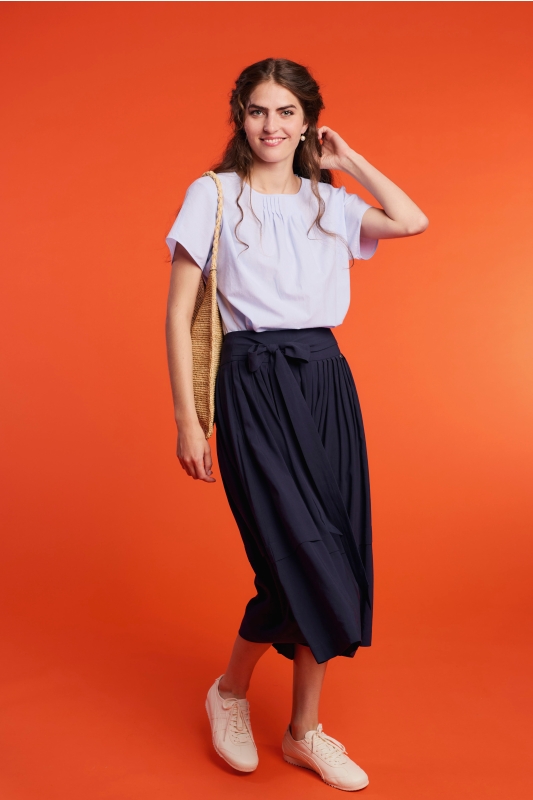 Bluse-Streifen-hellblau-Olga