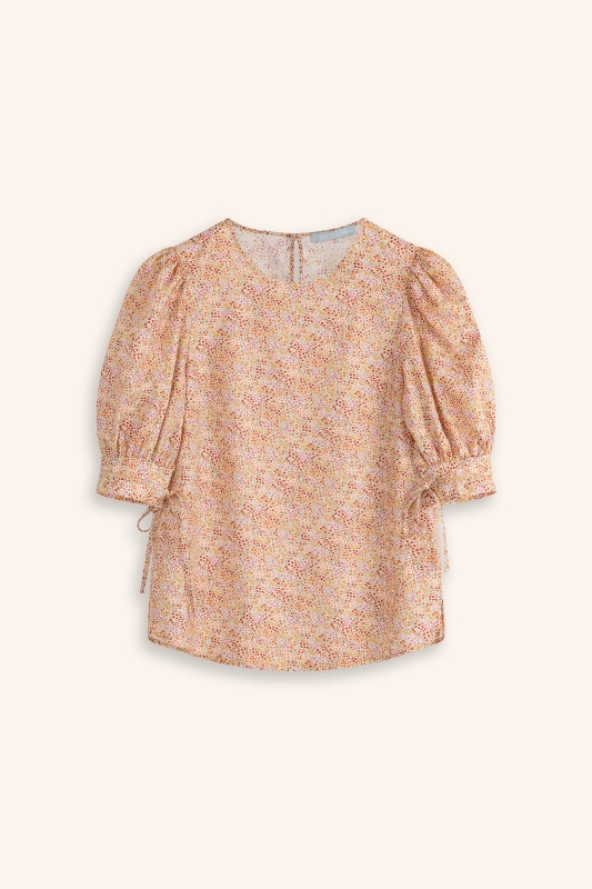 Bluse-Damen-Muster-rosarot-Tula