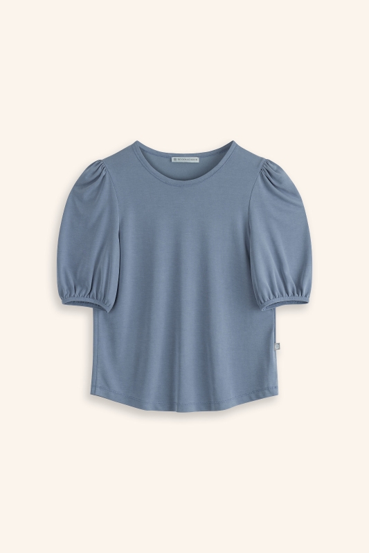 Shirt-Damen-Puffaemel-denimblau-Tabea