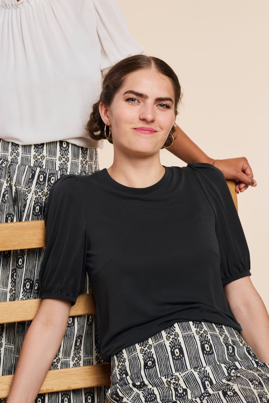 Shirt-Damen-Puffaemel-schwarz-Tabea