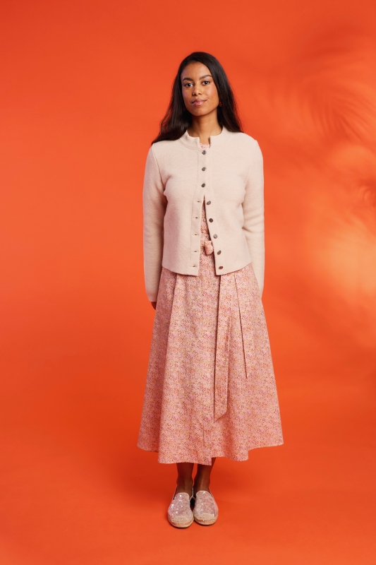 Trachtenjacke-Schurwollstrick-sandbeige-Florentine