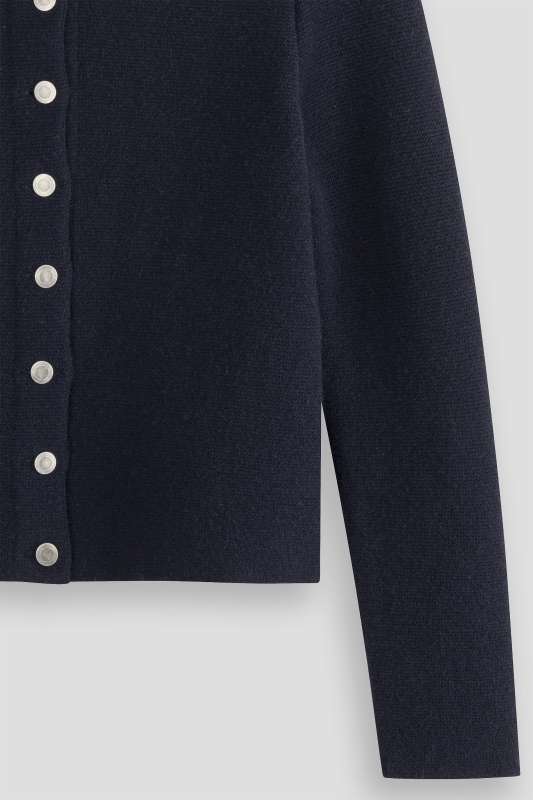 Trachtenjacke-Schurwollstrick-marineblau-Florentine