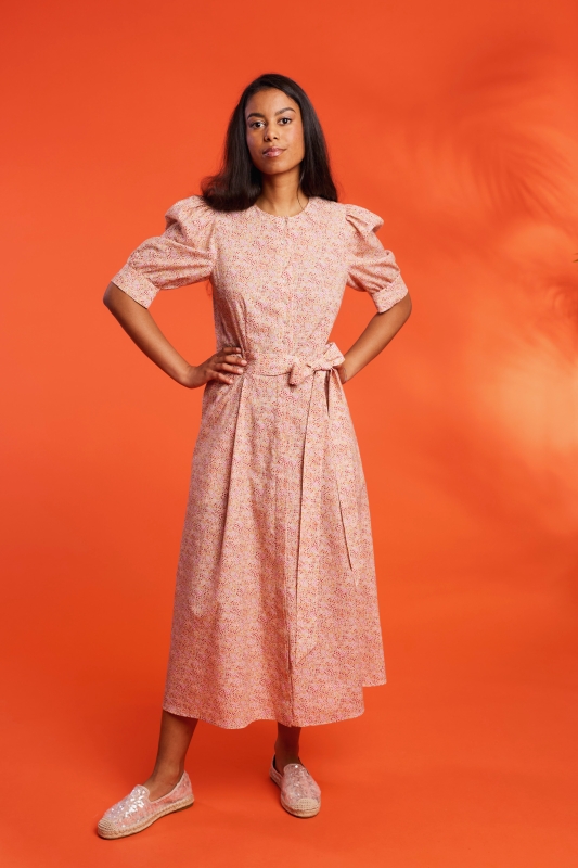 Trachtenkleid-Muster-rosarot-Tulipa